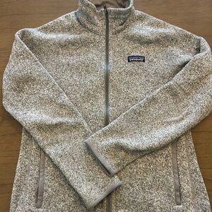 Patagonia Women's Heathered Gray Fleece Jacket